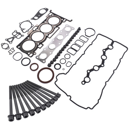 Engine Overhaul Gasket Kit with Head Bolts for Hyundai Sonata Kia Optima - 22321-25000, 20910-2G00A, 22311-2G600