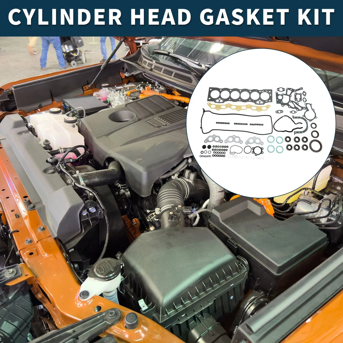 Cylinder Head Gasket Kit No. 411170061 for Toyota 1GFE (1 Set)