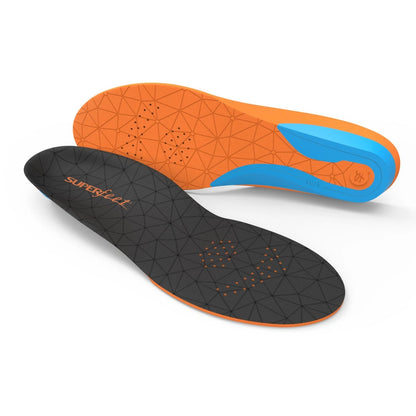 Superfeet All-Purpose Cushion Insoles for Men 5.5-7 / Women 6.5-8