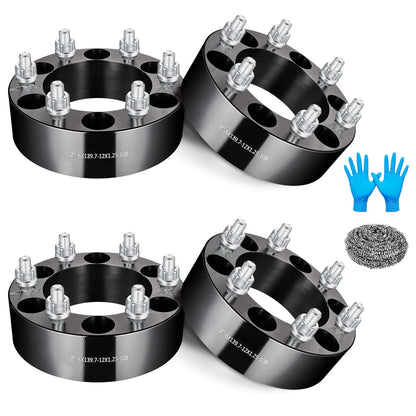 Set of 4 Wheel Spacers 1"/1.5"/2" 6-Lug for Nissan Infiniti
