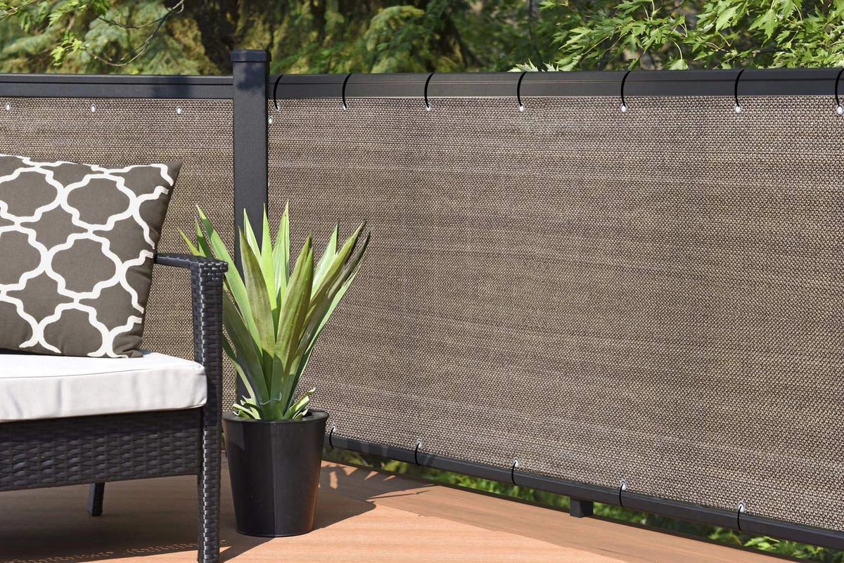 Elegant Privacy Screen for Backyard Fence, Pool, Deck, Patio, Balcony