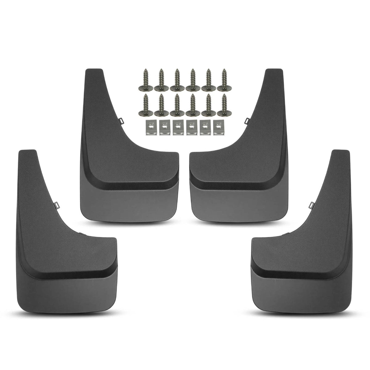 Set of 4 Mud Flap Splash Guards for Chevy Trailblazer (2002–2009)