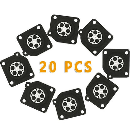 20PCS Metering Diaphragm for Carburetor Repair