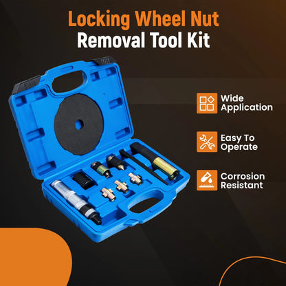 Locking Wheel Nut Removal Set for Universal Vehicles (Q3Y1NK)