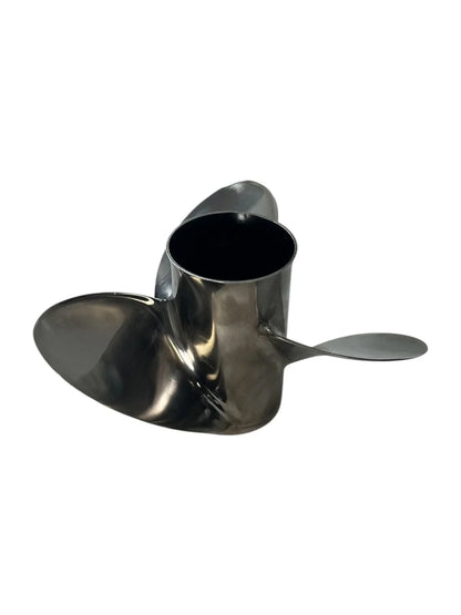 3X 15 3/8 x 18 LH Rebel SS Propeller for Evinrude Johnson (OEM, 763989)