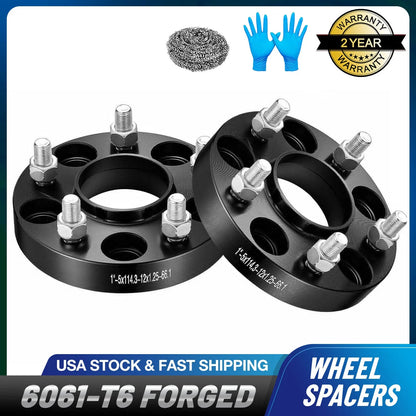 1" 5x114.3mm Hubcentric Wheel Spacers for Nissan 350Z 370Z Infiniti (2003–2013)