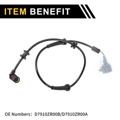 ABS Wheel Speed Sensor No.D7910ZR00B for Nissan Titan (2008–2011) Front Left Right