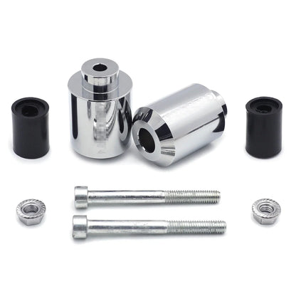 Chrome Bar Ends for Ducati SuperSport 1198 1198S/Monster 1000 (2003–200)