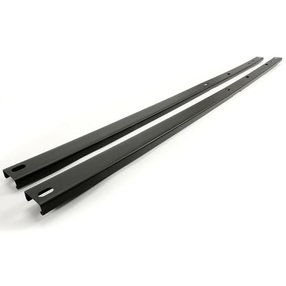 Pair Roof Rack Side Rail Black for Chevy Traverse (2009–2017) 165LBS