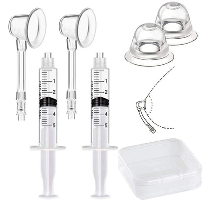 2X Inverted Nipple Corrector Puller for Gipizi Aspirator Set