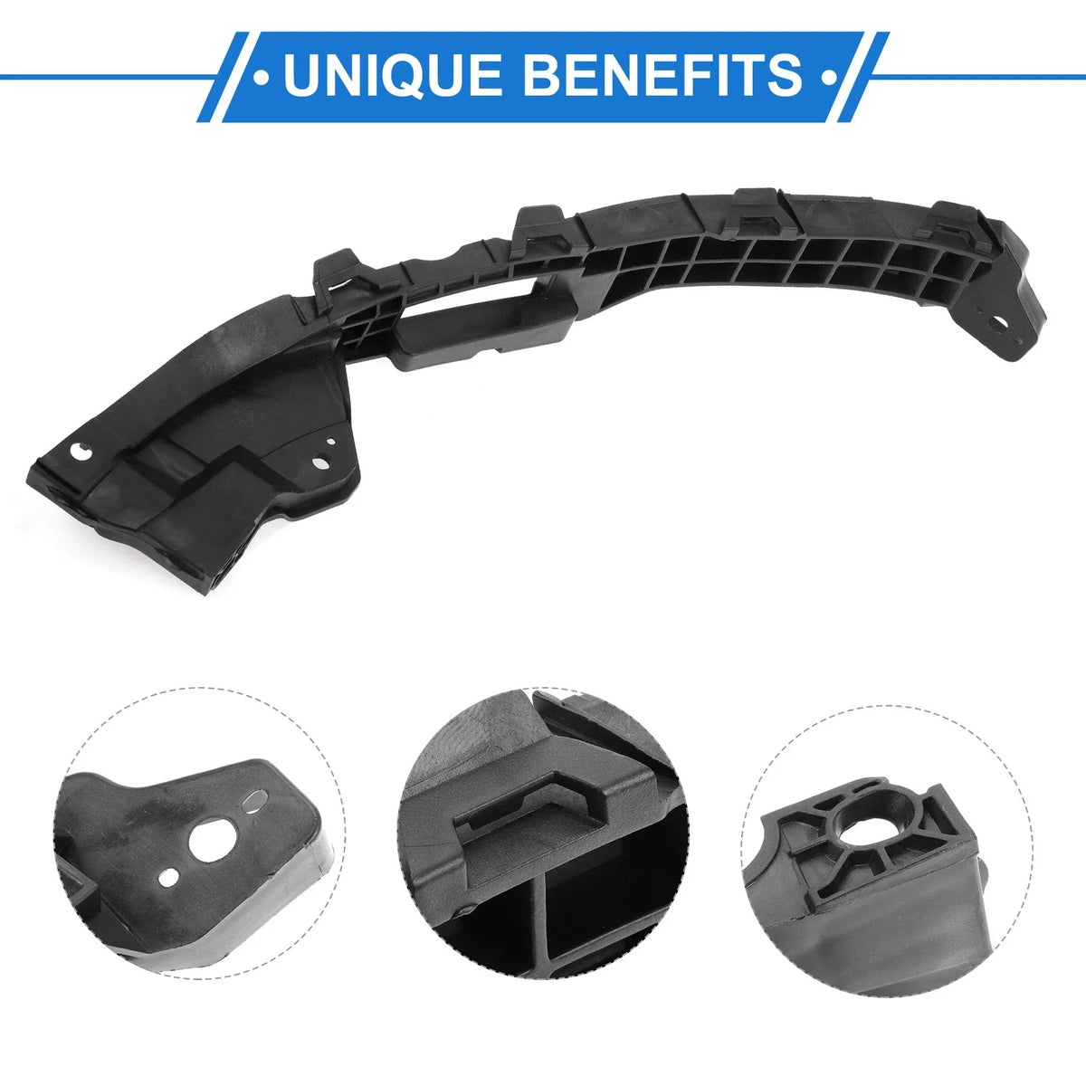1 Pcs Front Right Bumper Retainer Bracket No. 71140TVAA00 for Honda Accord (2018–2019)