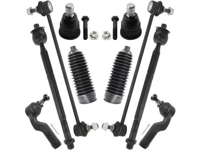 Front Ball Joints Tie Rods Sway Bar Link Kit for Mazda 5 (2006–2010, 2012) YP942KV