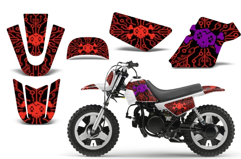 Graphic Stickers + PLT Decals for Yamaha PW50 (1990–2022)