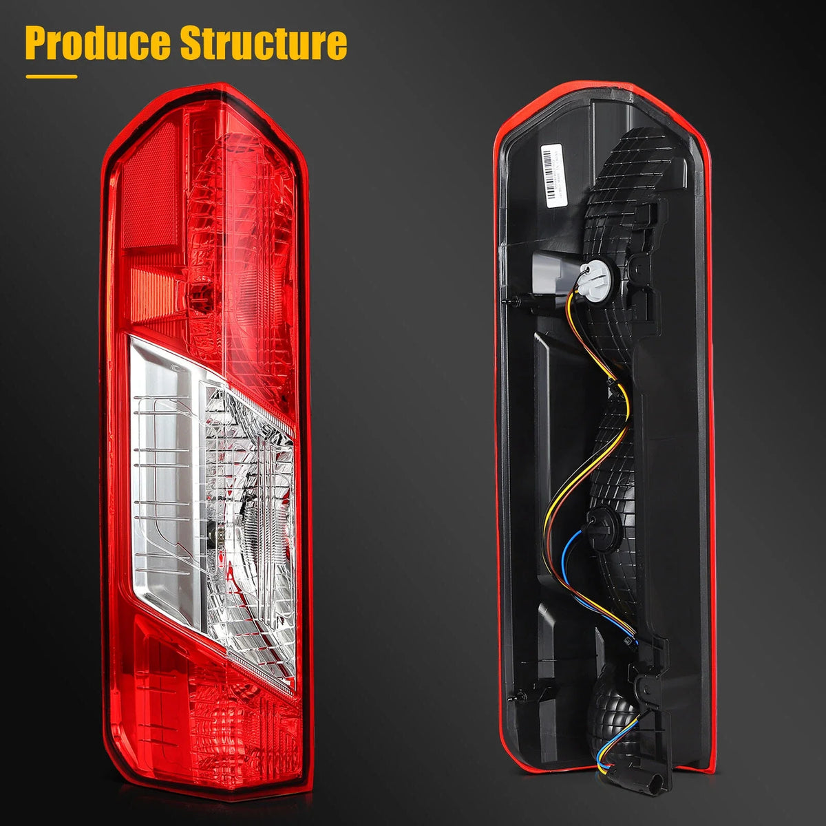 Left Tail Light Assembly for Ford Transit 150 250 350 (2015–2023)