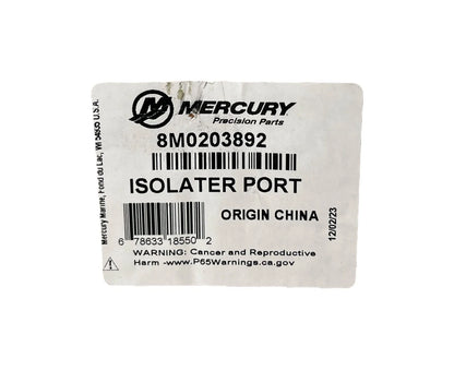 Isolater Port for Mercury 8M0203892