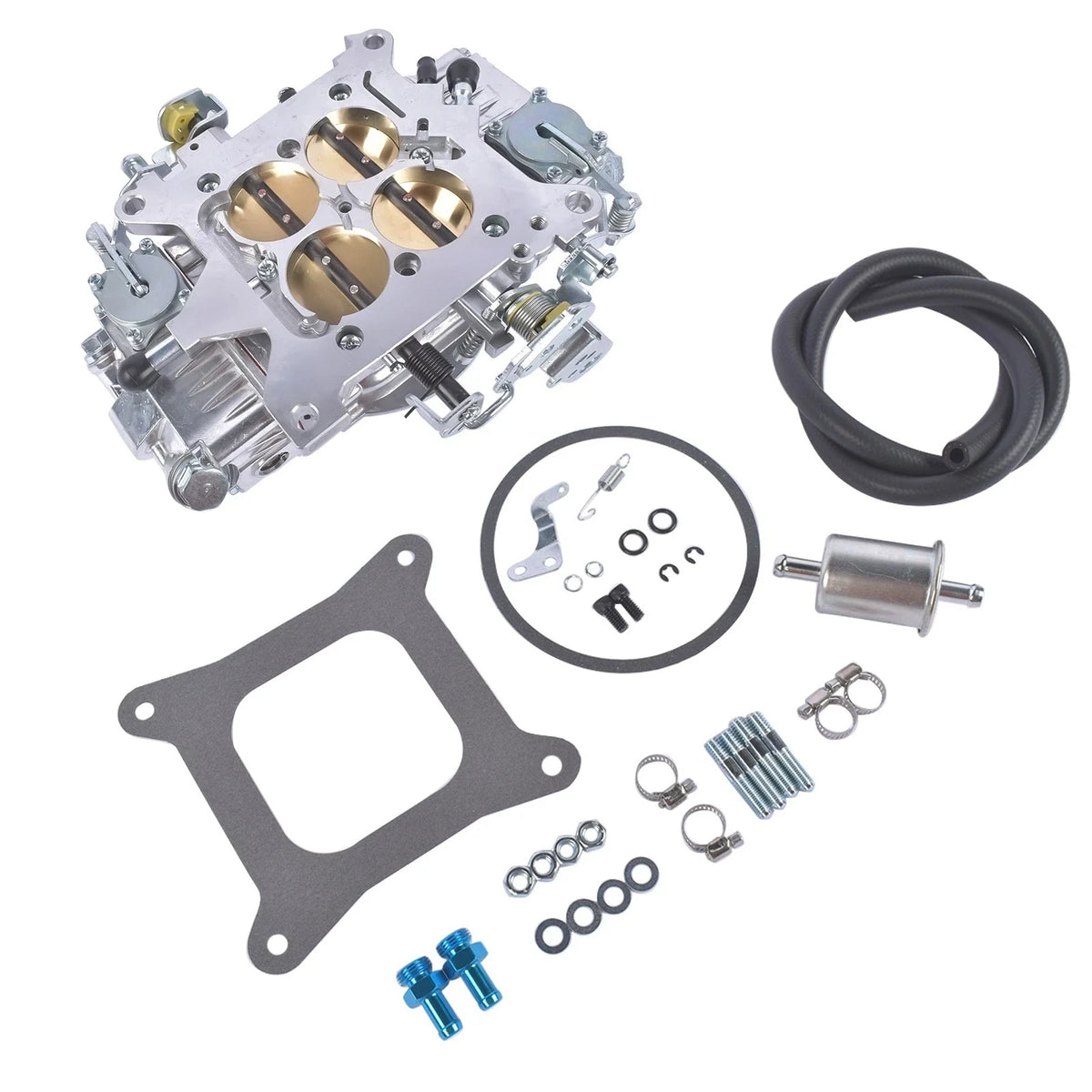 Aluminum 4 Barrel Race Carburetor for BR-67199 (650 CFM)