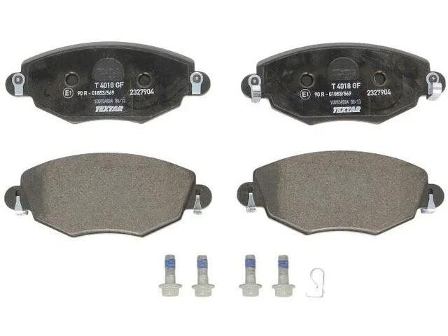 Set of 4 Front Brake Pads for Jaguar X Type (2002–2008) JB156NJ