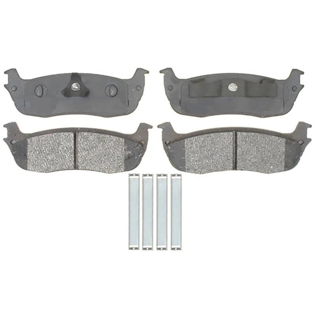 2X Brake Pad Set for Ford F150 F250 (1999–2011) 14D711CHF1
