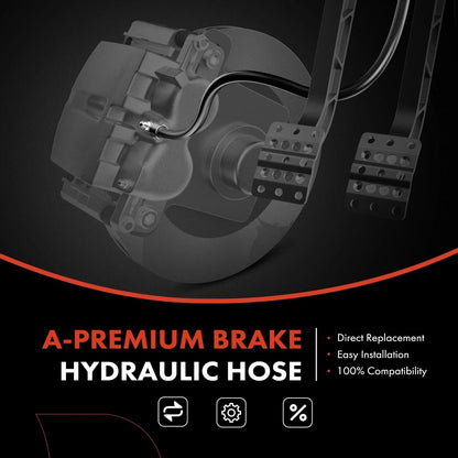 Rear Brake Hydraulic Hose for Benz C300 C400 E300 E43 AMG GLC63 AMG (2015–2020)