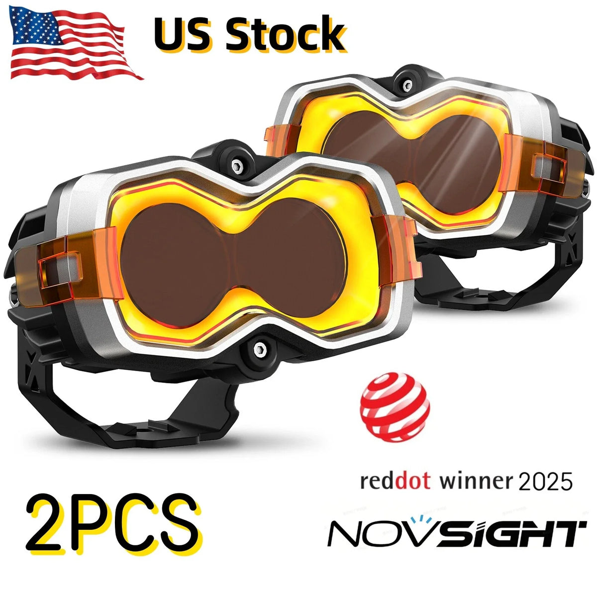 2X 4.5'' LED Work Lights for Jeep Truck Pickup (Off Road)