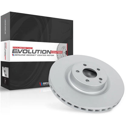 Set of 2 Powerstop Brake Discs Rear AWD for Toyota Matrix, Pontiac Vibe (2009–2013)