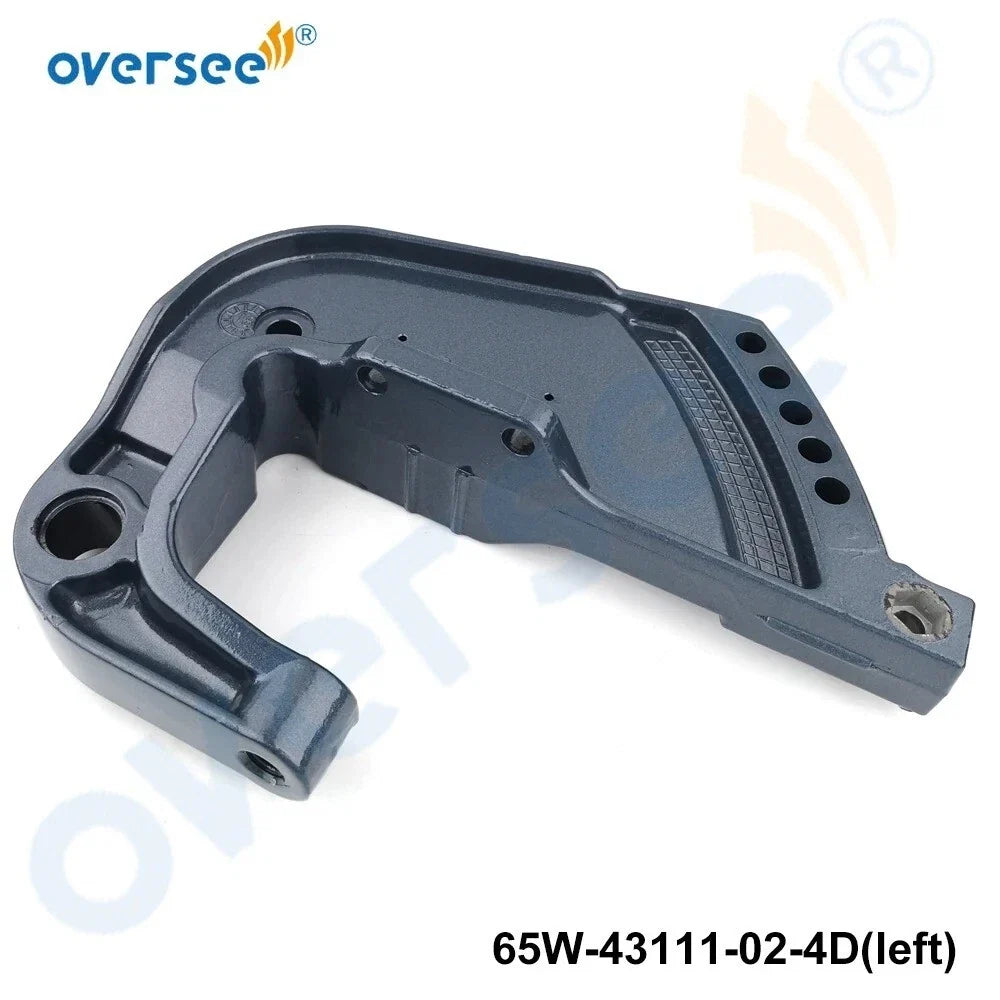 Bracket Clamp Set of 2 for Yamaha Outboard Motor 2T 40HP 4T F25 (65W-43111, 65W-43112)