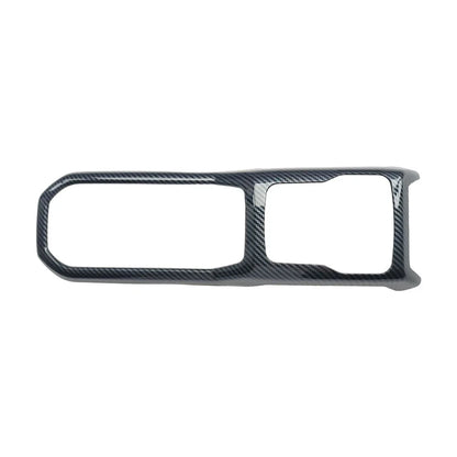 Carbon Look Center Gear Panel Shift Cup Holder Cover for Jeep Wrangler JL JT (2018–2023)