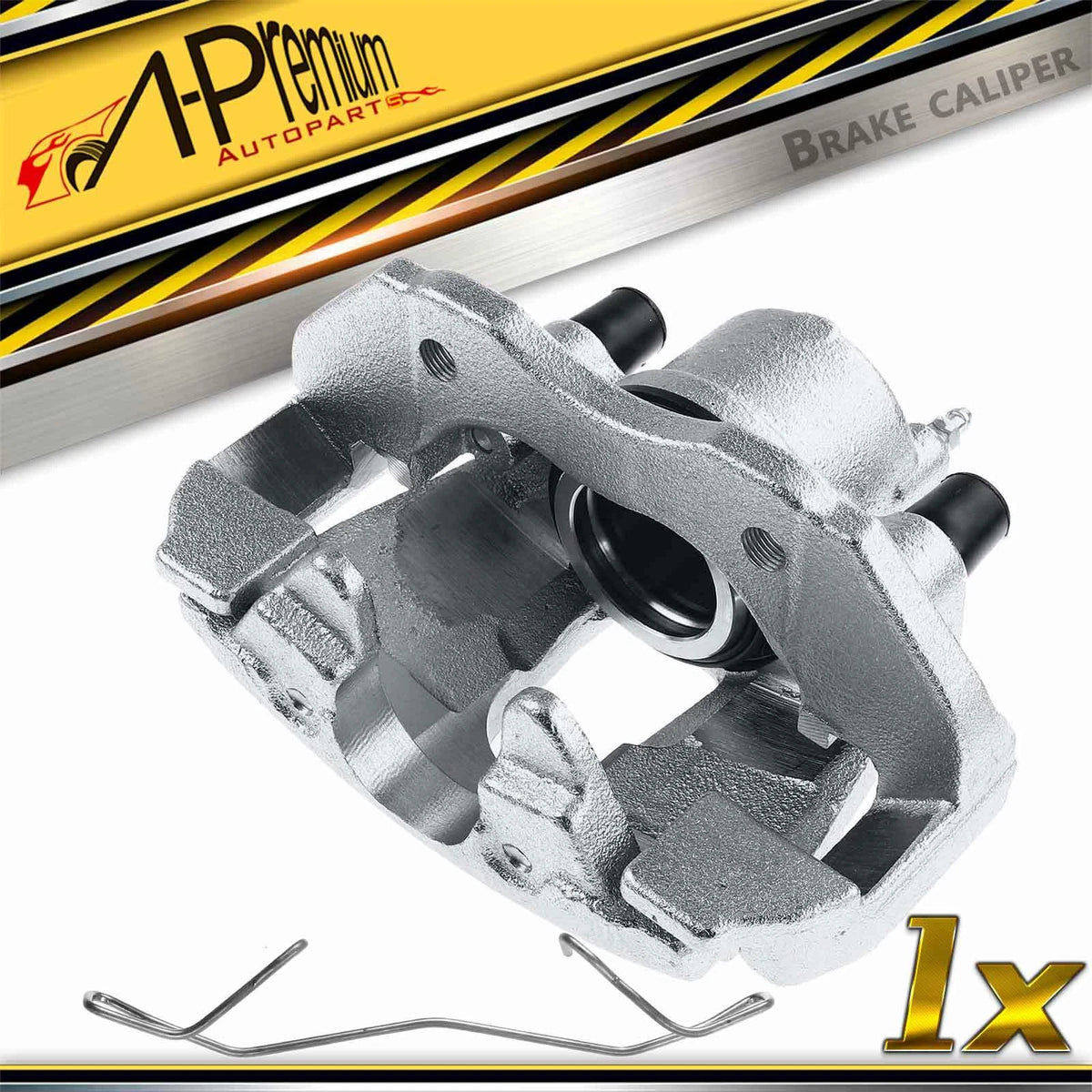 Front Right Disc Brake Caliper with Bracket for Mazda 3 (2005–2013) - 19B2943B, BPYK3361XC, BPYK3361XB