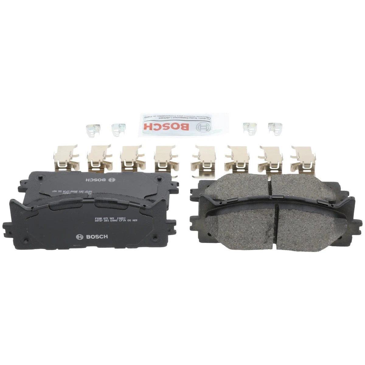 2X Bosch Brake Pad Set Front for Toyota Avalon Lexus ES350 (2010–2018) BC1293