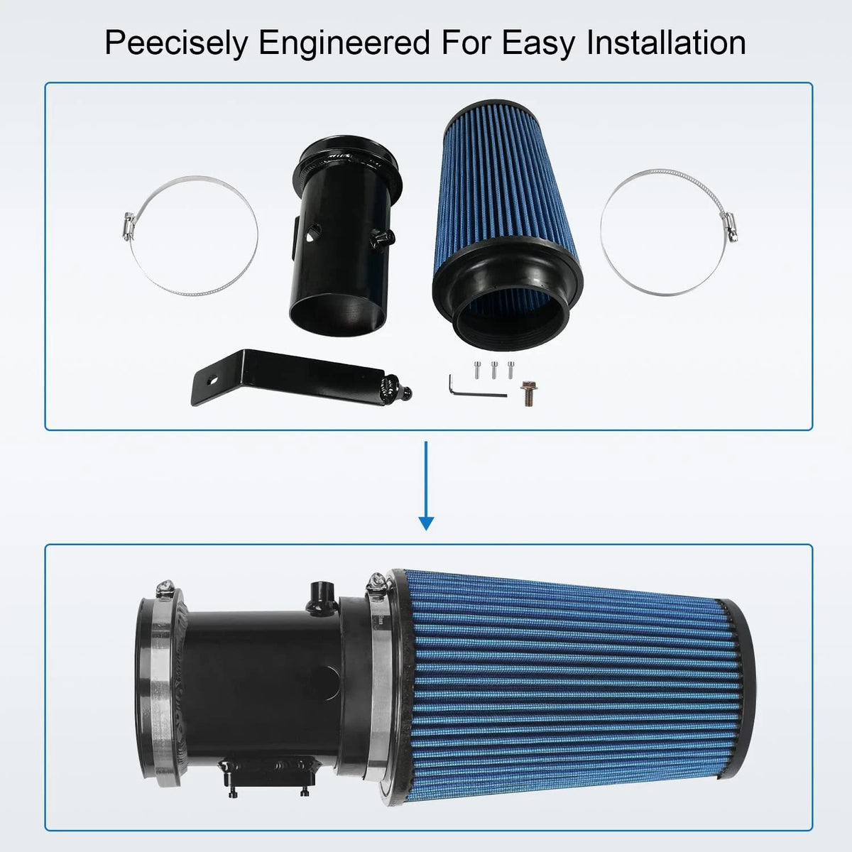 Cold Air Intake Kit for Ford F-Series Super Duty (2008–2010)