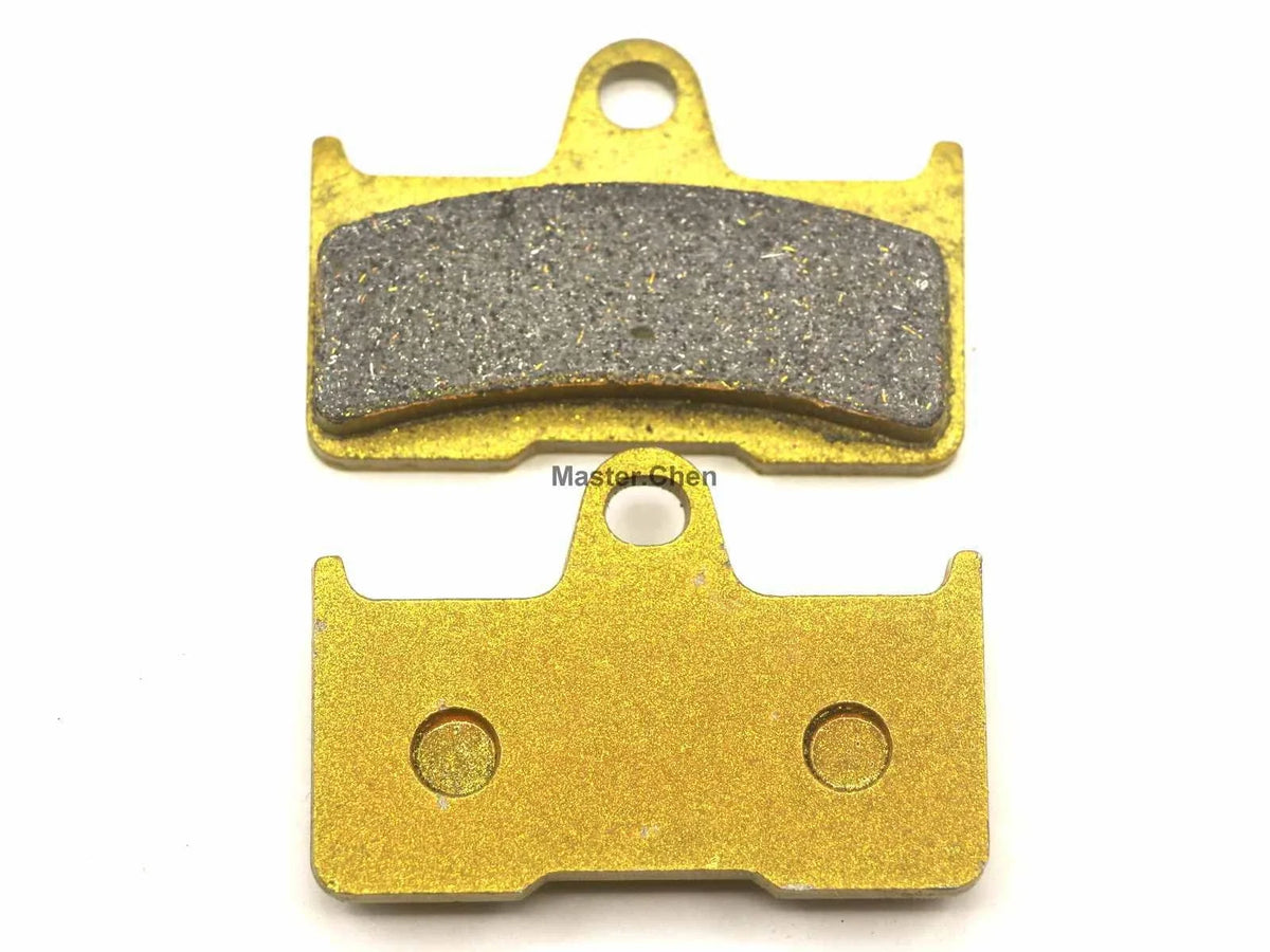 12 Front & Rear Brake Pads for Yamaha Grizzly YFM660 (2005–2008)