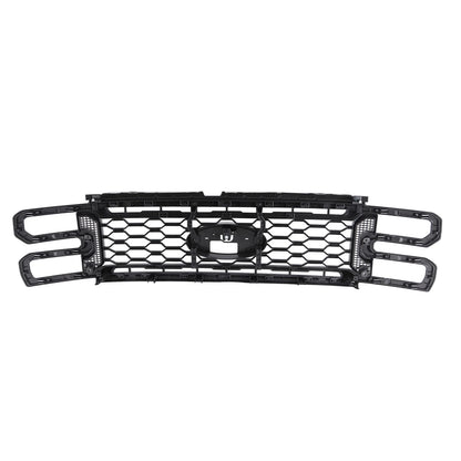 Matte Black Front Grille for Ford F250 F350 Super Duty (2023–2024) PC3B 19H250 AC, PC3B 8200 HH51MX, P708 GR STX ASM