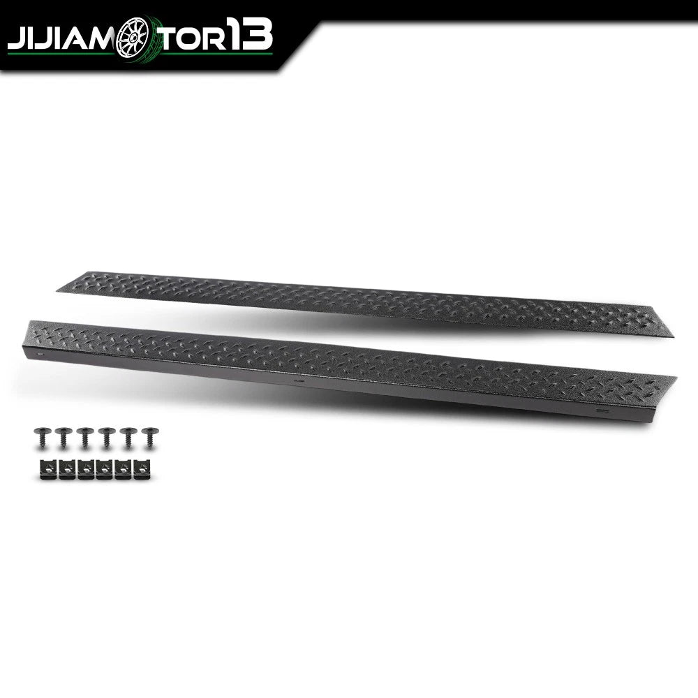 Set of 2 Body Armor Rocker Panels for Jeep Wrangler (1997–2006) #11650.05, jijia062901