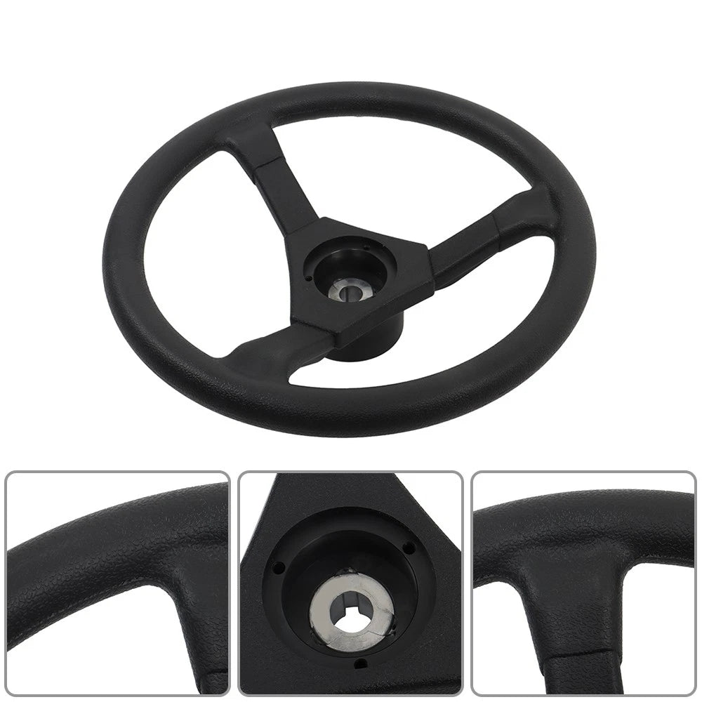 16 FT Rotary Steering System for Outboard Boat with 12.4" Wheel (SS13716)