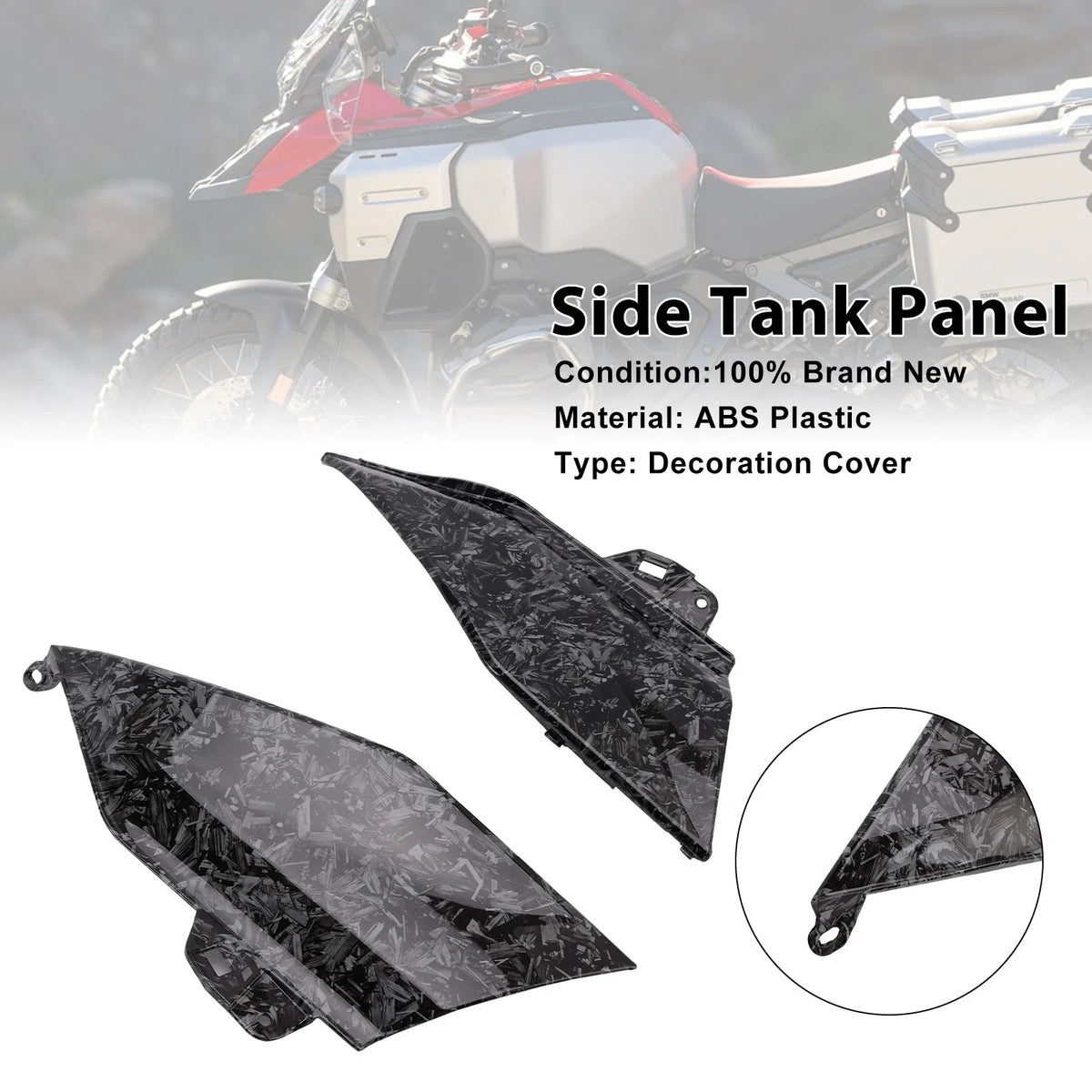 Side Gas Tank Middle Panel Fairing Cowl for BMW R1300GS (2024–2025)