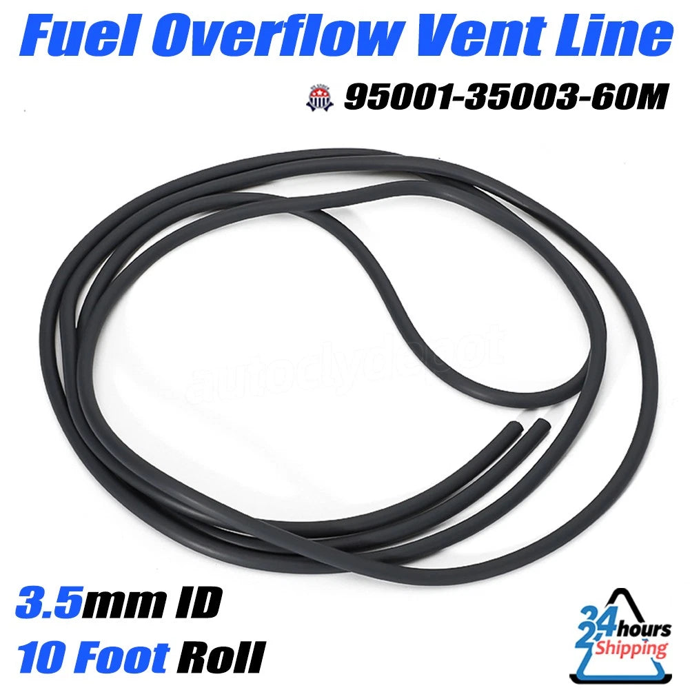 Fuel Overflow Vent Line Hose for Honda CB400 CB450 CB500 CB550 CB650 CB750