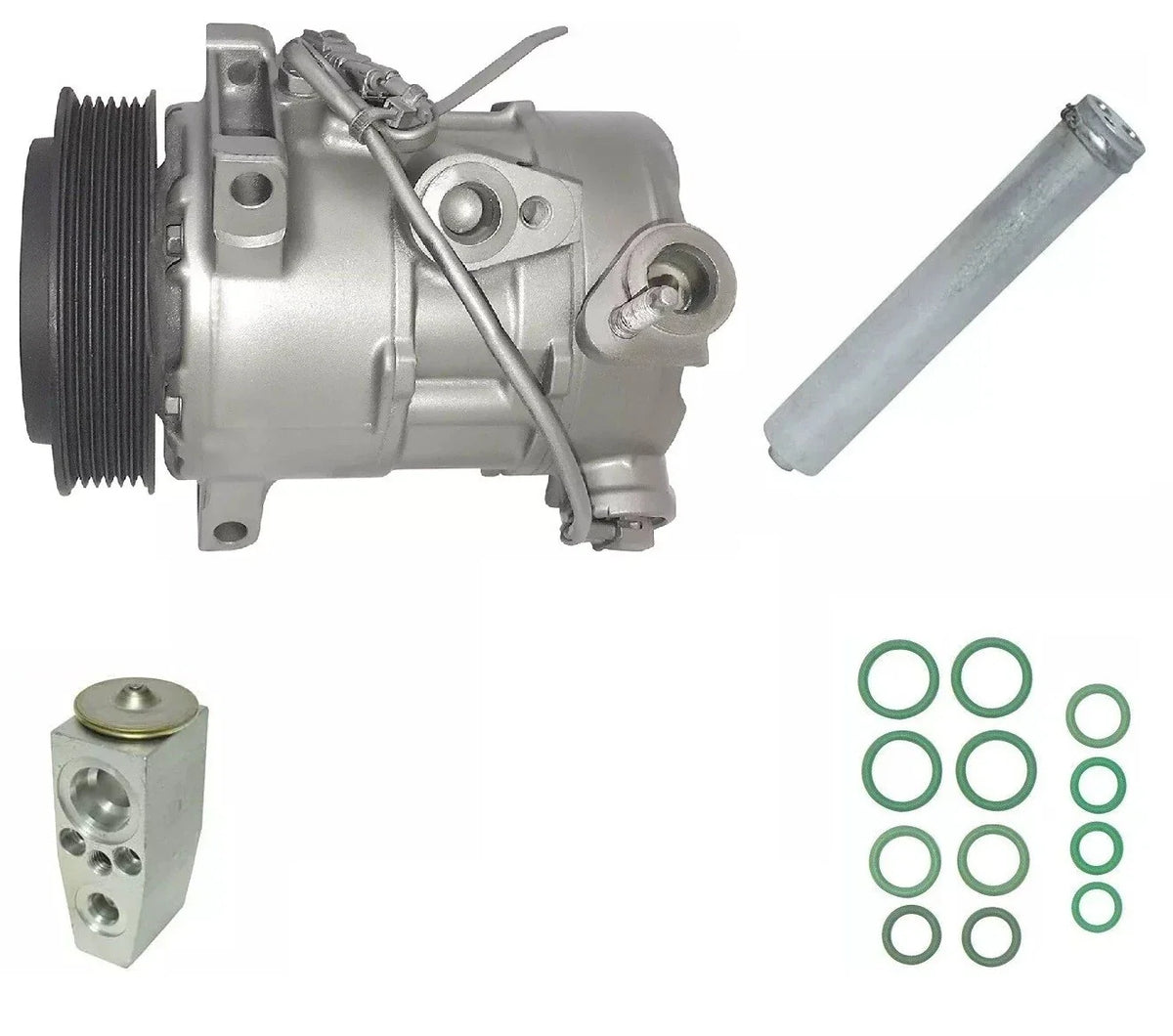 AC Compressor Kit Replacement for Jeep Patriot 2.0L (2011–2017)