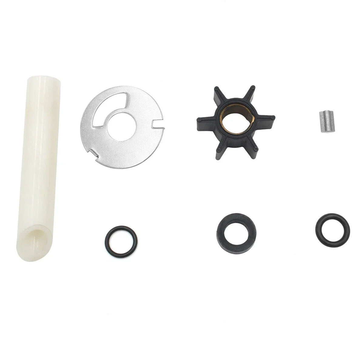 Water Pump Impeller Repair Kit for Mercury 4-9.8 HP Outboards (47-89981T1)