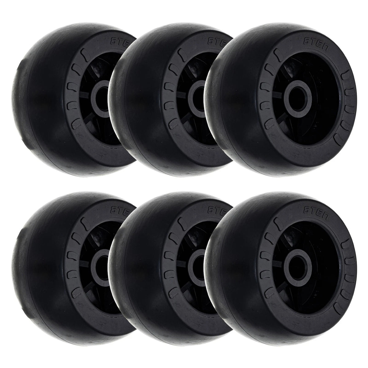 6 Pack Deck Roller for Husqvarna LZ 6130 6125 25C ZTH 5223 (103-3168, 103-4051, 109-2098, K5371-42110, 022-5234-98)