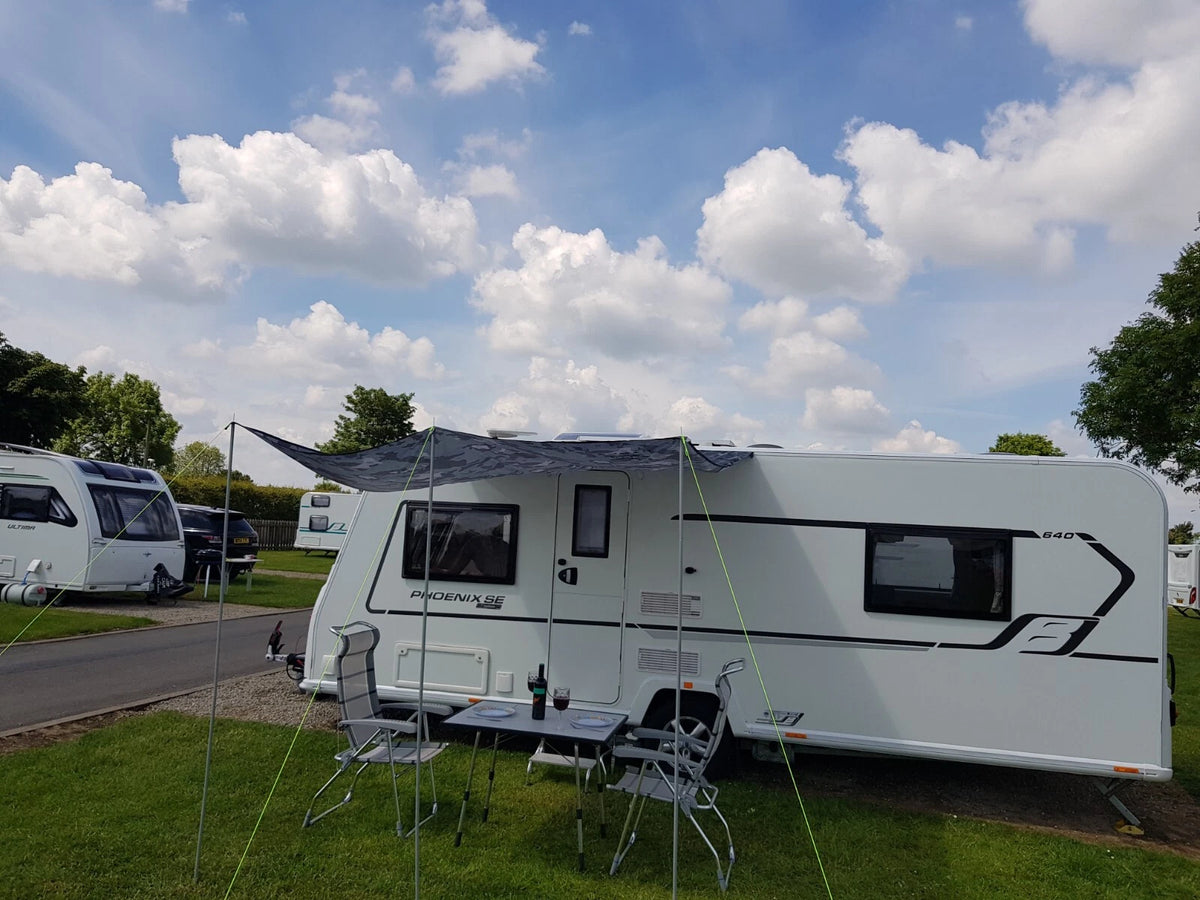 Awning Canopy for Caravan Campervan (2.4m x 3m)