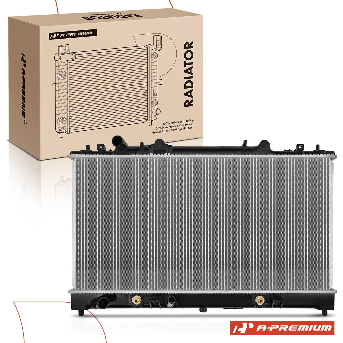 Radiator for Mazda 6 Hatchback (2004–2007) - Part Numbers 15179051, 15196385, 8151790510, 13069