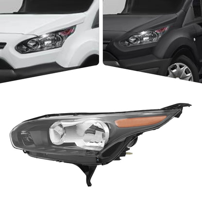 Headlight Halogen Left Side for Ford Transit Connect (2014–2018) FO2502327, DT1Z13008P