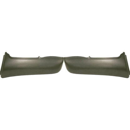 Fender Trim Set for Chevrolet S10 (1998–2003) Front Lower Plastic Primed