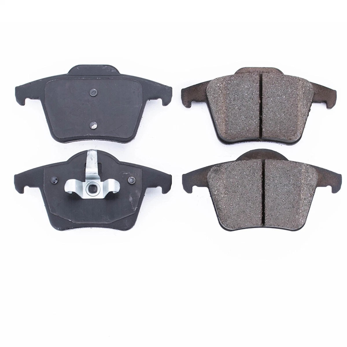 2X Powerstop Brake Pad Sets Rear for Volvo XC90 (2003–2014) 16-980, SSCP980, PGD980M, TPC0980