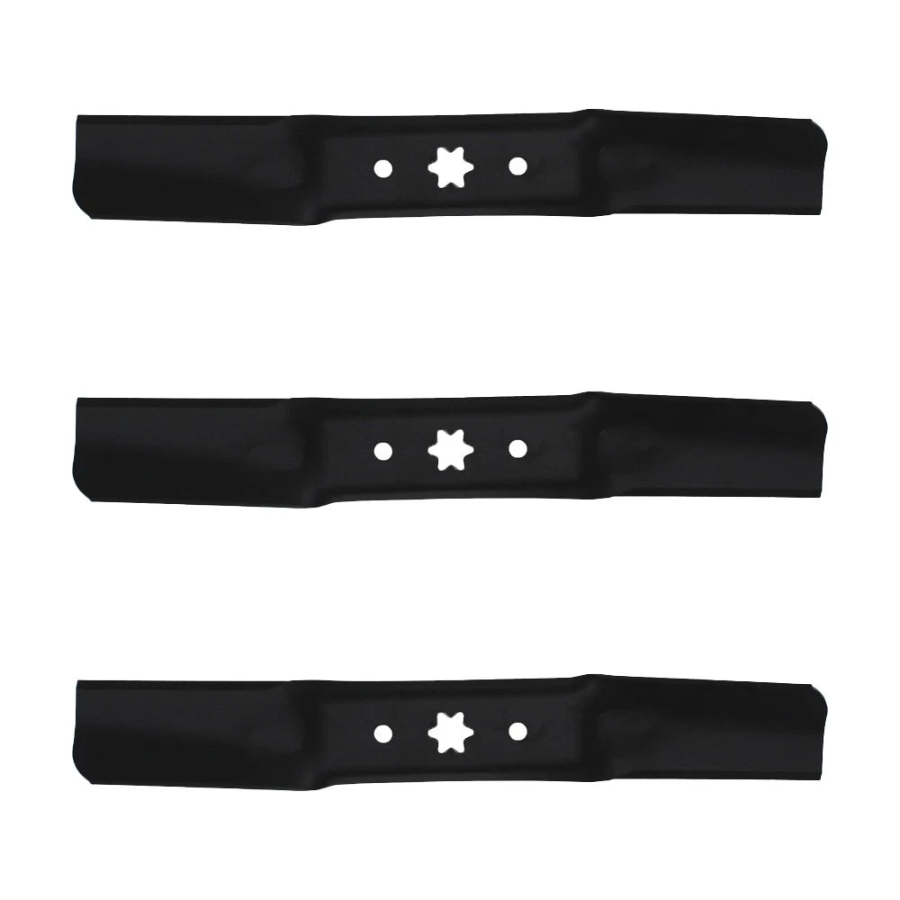 3 Mower Blades for Cub Cadet LX50 RZT-L50 (Fits 50" Deck)