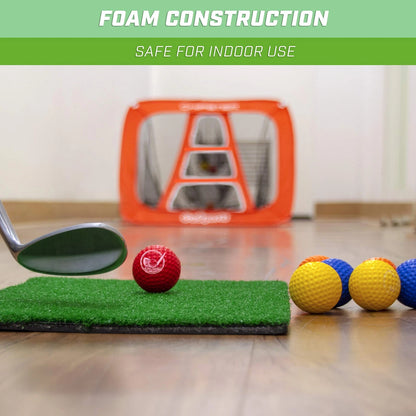 Foam Golf Balls for Indoor and Outdoor Training (Limited Flight)