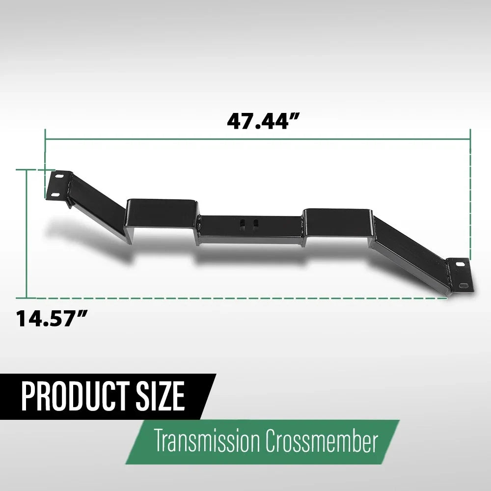 Double-Hump Transmission Crossmember for Chevrolet Monte Carlo (1978–1988)