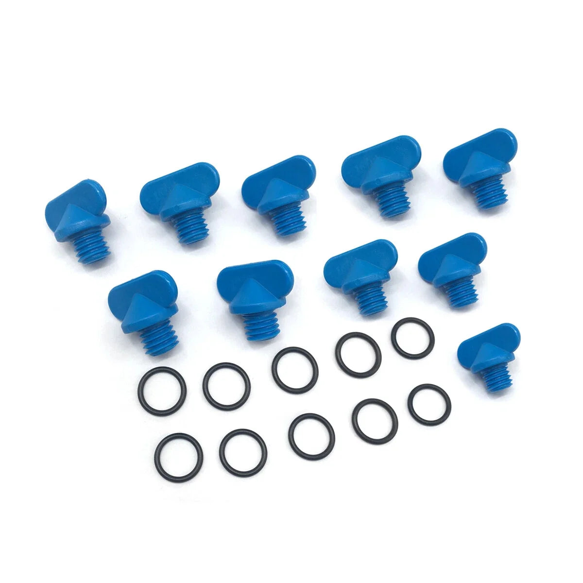 10PC Exhaust Manifold Water Drain Plug O-Ring for Mercruiser V6 V8 5.0L 5.7L