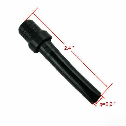 Fuel Cap Breather Gas Vent Hose for Motorcycle Dirt Quad Bike (Black)