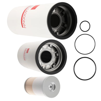 Engine Oil Change Kit for Cummins ISX (FF5776, LF14000NN, FS19727, BD50000)